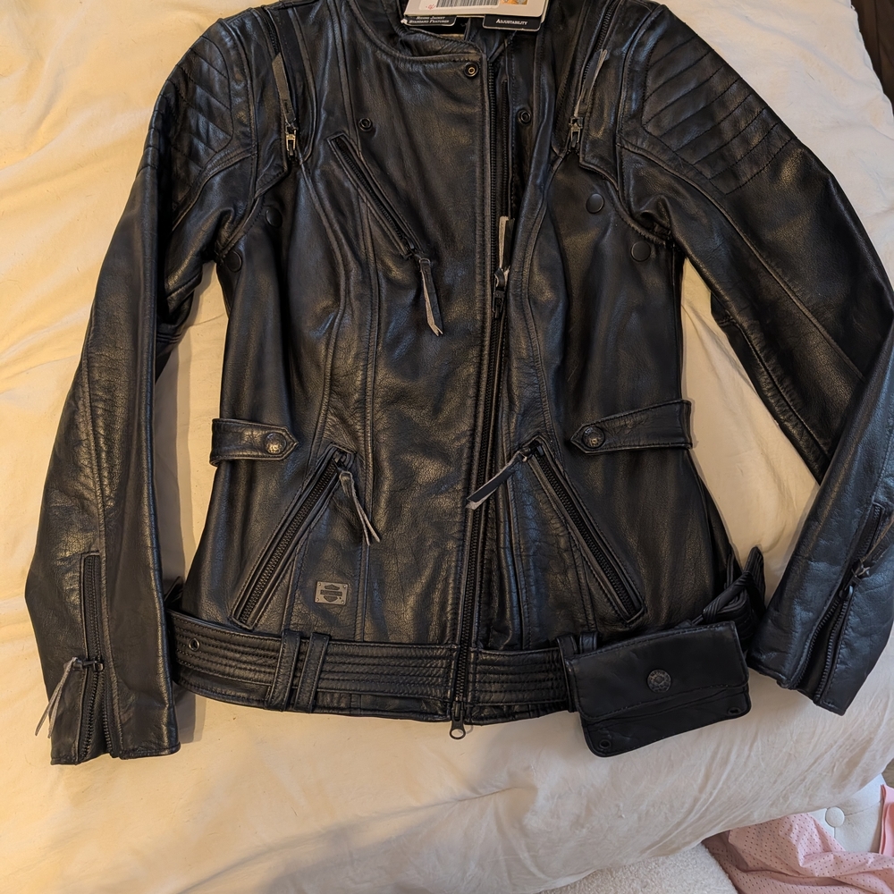 Harley-Davidson Women's Black Leather Jacket